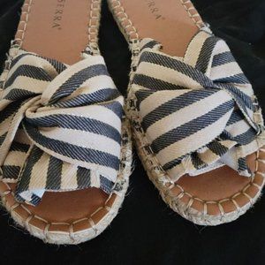 Serra open toed mules